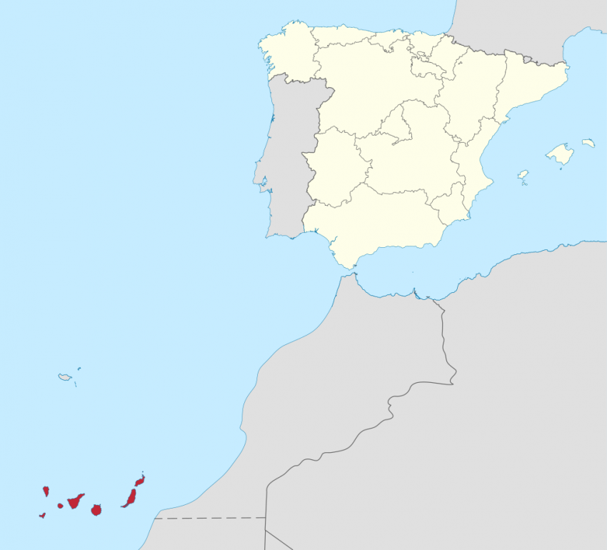 mapa canarias